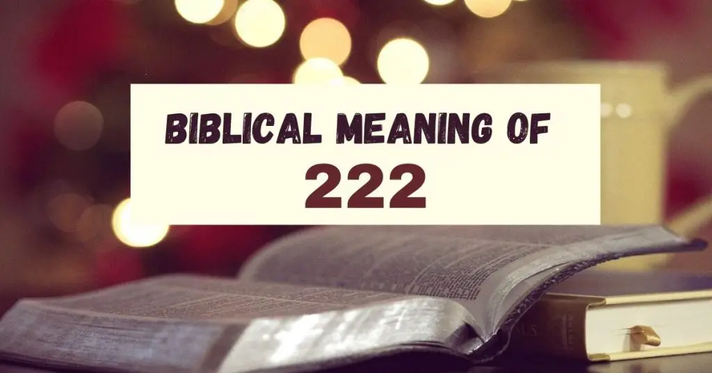 What Does 2 2 2 Mean In The Bible Ouestny